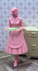 1:24 1950 Housewife Hostess Homemaker Figure Inspired by Marx