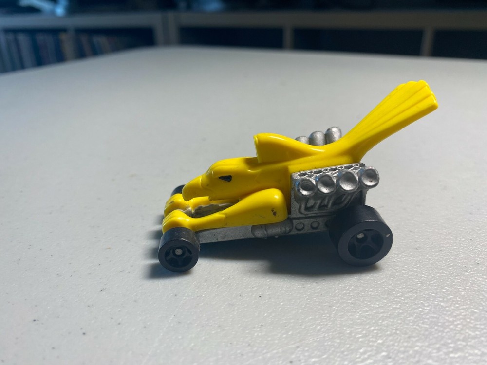 Yellow Falcon Rat Rod Hot Wheels Vintage 1994 Mattel Die Cast Metal Car