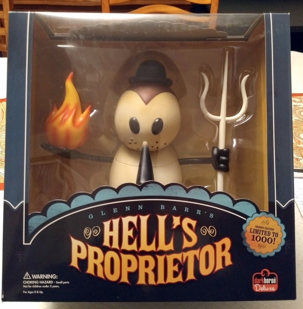 Hell’s Proprietor by Glenn Barr. Dark Horse Deluxe. Brown Edition Ltd to 1000