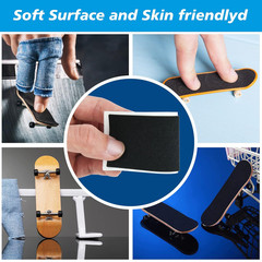 6Pcs Fingerboard Foam Grip Tape, 110Mm X 38Mm Fingerboard Grip Tape, Foam Finger