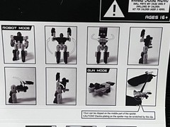 Fansproject TFX-04C Clear Protector | TF Clear Hot Rod/Prime | TFX-05 Sidearm