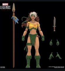 Savage Land 3 Pack SDCC Marvel Legends Gamer SNAP Rogue Shanna Sauron MISB USA