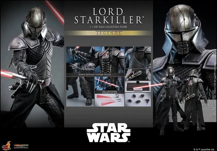 Hot Toys 1/6 Lord Starkiller Star Wars Legends