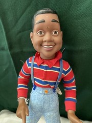 Vintage 1991 Hasbro Family Matters Steve Urkel 17″ Talking Pull-String Toy Doll