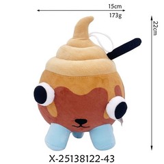 26cm Dandy’s World Plush Doll Bassie Plush Stuffed Toy Pillow Kids Gift Birthday