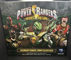 Tommy Oliver Heroes Of The Grid Pack – Signed By Jason David Frank, Green Ranger