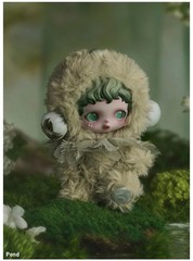 POP MART x Skullpanda L’impressionnisme Plush Doll Confirmed Figure Toy – Pond