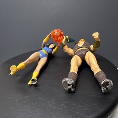 Toynami Thundarr the Barbarian & Ariel Loose Figure Lot Complete Sword Variant