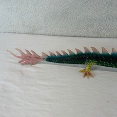 Vintage 1979 Imperial Dragon Sea Monster Figure Hong Kong 17″ Long