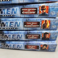 ToyBiz 2000 X-Men The Movie Series 2 Silver Complete Set Of 6 / New / Read