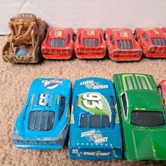 Lot Of 18 Disney’s Pixar Cars Die-Cast Racing Toys Mattel Mini Figures
