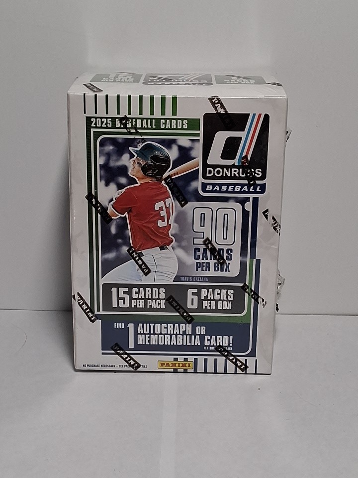 Panini Donruss 2025 Baseball Trading Cards 1 Factory Sealed Blaster Box