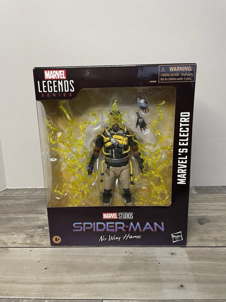 Marvel Legends Electro Spider-Man No Way Home Hasbro MCU Electro 6” Deluxe NEW
