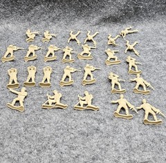 Blip Toys Battle Warriors Ninjas v Robots Army Men Miixed Lot Of Plastic Toys