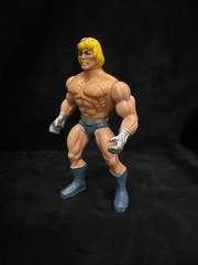 1987 Mattel Masters of the Universe MOTU Laser Light He-Man Not Complete ITALY