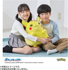 Pokemon 30th Anniversary Welcome Back Pikachu Plush w/ Palm Sized Pikachu