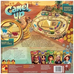 Camel Up – Dice-Based Racing Board Game for Family, Adults, and Children (3-8 Pl