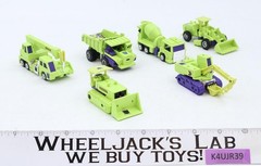 Devastator 100% Complete Vintage 1985 G1 Transformers Hasbro Action Figure