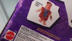 Vtg 1993 Mattel Flintstones CUDDLY PEBBLES 12″ TV / Movie Character Doll Figure
