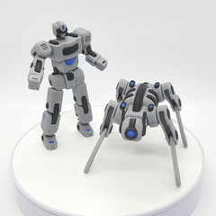 Optronic | Robot Mech Action Figure | 3D Printed Articulated Animal Toy