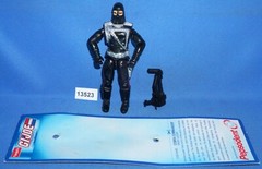 G.I. Joe 2003 COBRA COMMANDER w/WEAPON & CARD FUNSKOOL India RARE 3.75″ Figure
