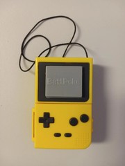Poke Ball Blaster Yellow w/ Cyndaquil Line Figures & Battle Discs (Tomy, 2000)