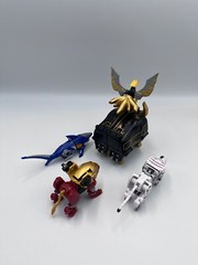 Bandai Japan Megazord Power Rangers Wild Force Gaoranger SMP Gao King Minipla