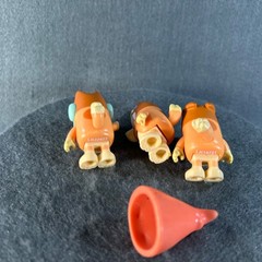 Bluey Bingo 2 Inch Action Figure Lot Ludo Moose Entertainment