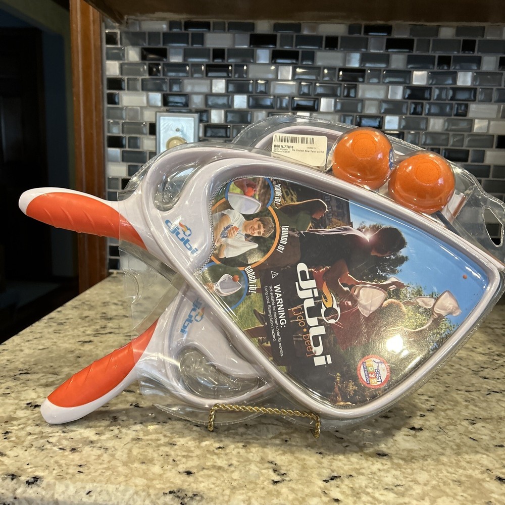 Djubi DJB5000 Orange/White Sling Ball for Age 8 + Years / Cool Twist On Catch