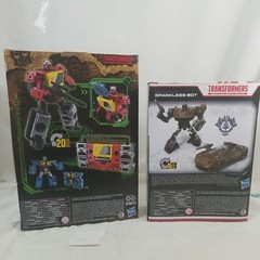 Blaster & Eject transformers war for cybertron + SPARKLESS BOT sealed NEW