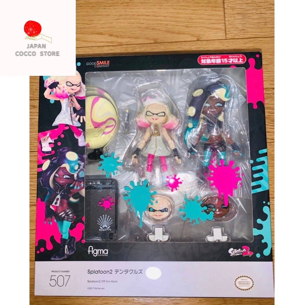 figma 507 Splatoon 2 Pearl Marina Off the Hook 3.9in Action Figure NEW