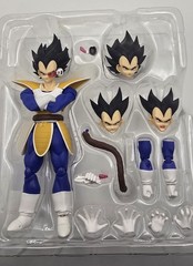 Bandai S.H.Figuarts Dragon Ball Z Saiyan Vegeta Scouter 2.0 Action Figure Anime