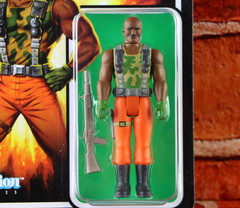 Super7 G.I. Joe Roadblock Heavy Machine Gunner ReAction STANDARD GRADE