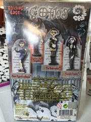 Bleeding Edge Goths – Large Lot, 7 Figures, Original 4 – 7″, Rare/Exclusive