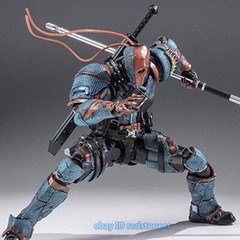 U·P·FINEGURES Deathstroke 1/12 Male Action Figure Model Collection with 2 Head