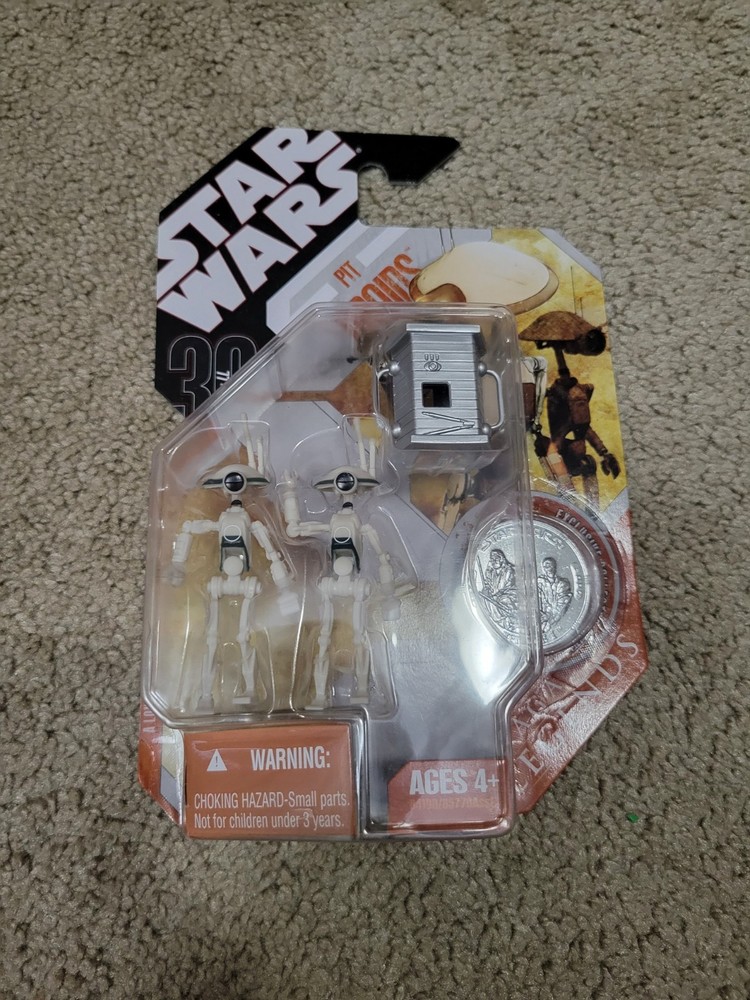 Sealed Pit Droids TAN Ver 2 Saga Legends STAR WARS 30th Anniversary