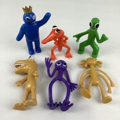 Roblox Rainbow Friends PVC Action Figure 6pc Lot Topper Video Game Toys Set