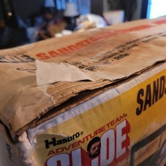 Gi Joe 1974 Sandstorm Survival Adventure Jeep Equipment Orig Box *READ*
