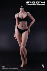 VeryCool 1/6 Silicone Female Natural Skin Body w/ a Bodybuilding Muscle VCD05B