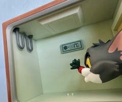 52TOYS Tom & Jerry Classic Moments Haunted Mouse Figure TV Display Complete Toy