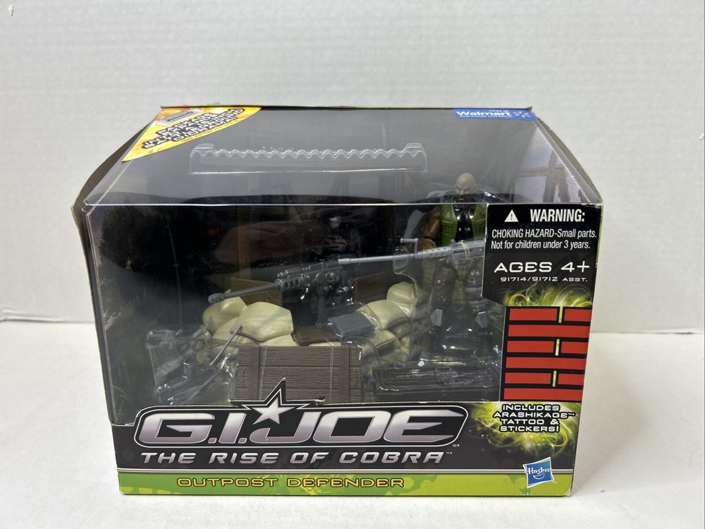2009 G.I. Joe The Rise of Cobra Outpost Defender NIB – Rare Walmart Exclusive R3