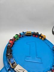 Thomas & Friends Train Tank Engine MINIS x14 in Travel Case Steam Team Classics
