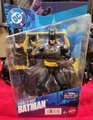 Mattel DC Premiere Wave 2 with 6 1/2-Inch Core Stealth Suit Batman Action Figure