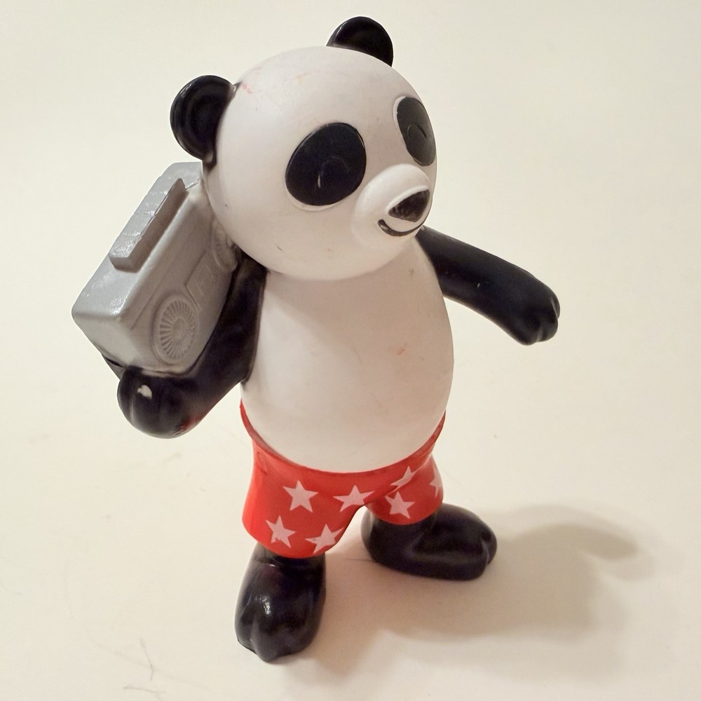 Ankyo Development Party Panda Bear Figure With Boom Box