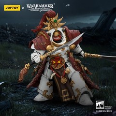 JOYTOY Warhammer 40K White Scars Master of the Keshig & Hibou Khan & Dreadnought