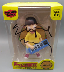 Gene Belcher Bob’s Burgers Vinyl Figure 4″ signed autographed COA #983891 AUTO