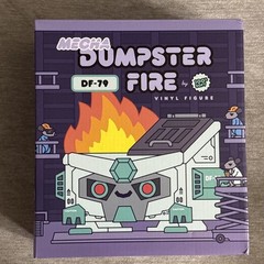100% Soft Mecha Dumpster Fire Vinyl Figure DF-79 Edition