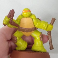 TMNT Action Figures Lot of 8 Donatello Michelangelo Raphael Leonardo
