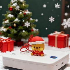[LittleSnowPan] Yier Bubu Dudu Christmas keychains x2 | 3-5 day ship from USA