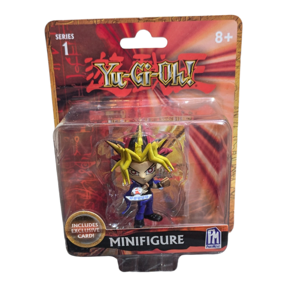 2020 Phat Mojo Series 1 YuGiOh ( Yami Yugi) Mini Figure exclusive Card NIB
